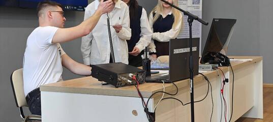 Прямой эфир с орбиты: сеанс радиосвязи с МКС из Калининграда - Калининградский радиоклуб ДОСААФ - Радиолюбители Калининграда UC2K.ru 